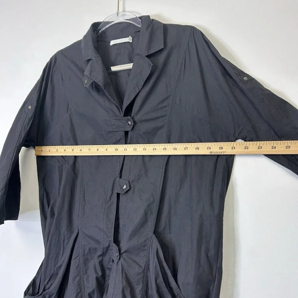 Anne‎ Fontaine Black Jacket Womens Size 42 US 10 - Picture 7 of 10